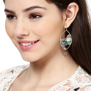 Spring Garden Earrings - Blue Topaz