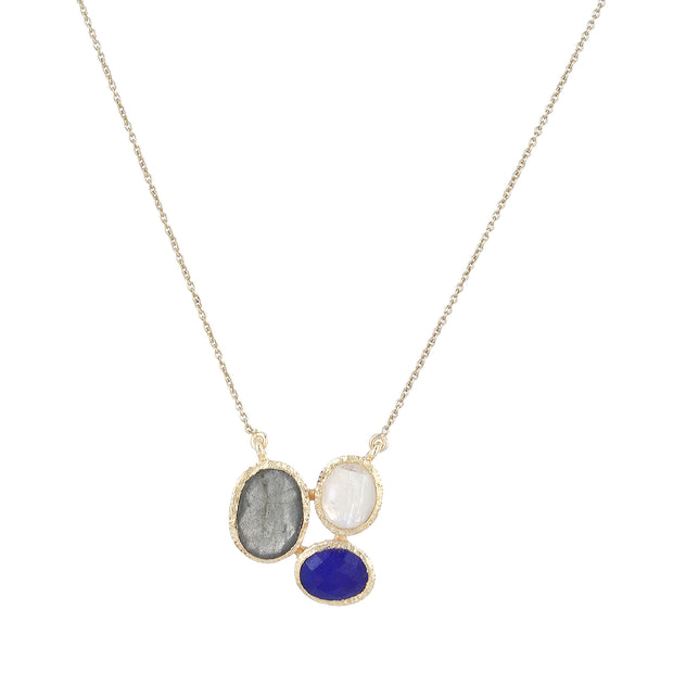 Ria necklace - blue lapis lazuli